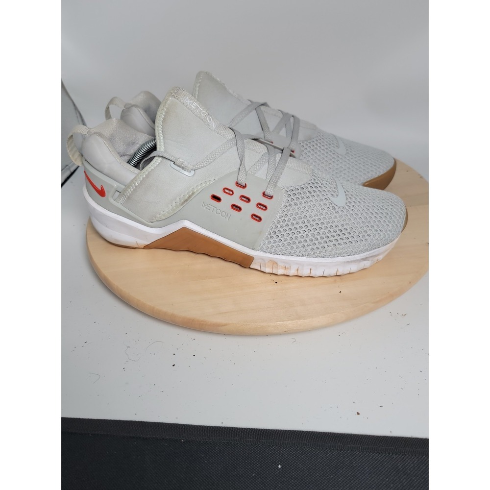 Nike Free Metcon 2 Men Size 11 Grey Red Gum AQ8306-061 Training Shoes